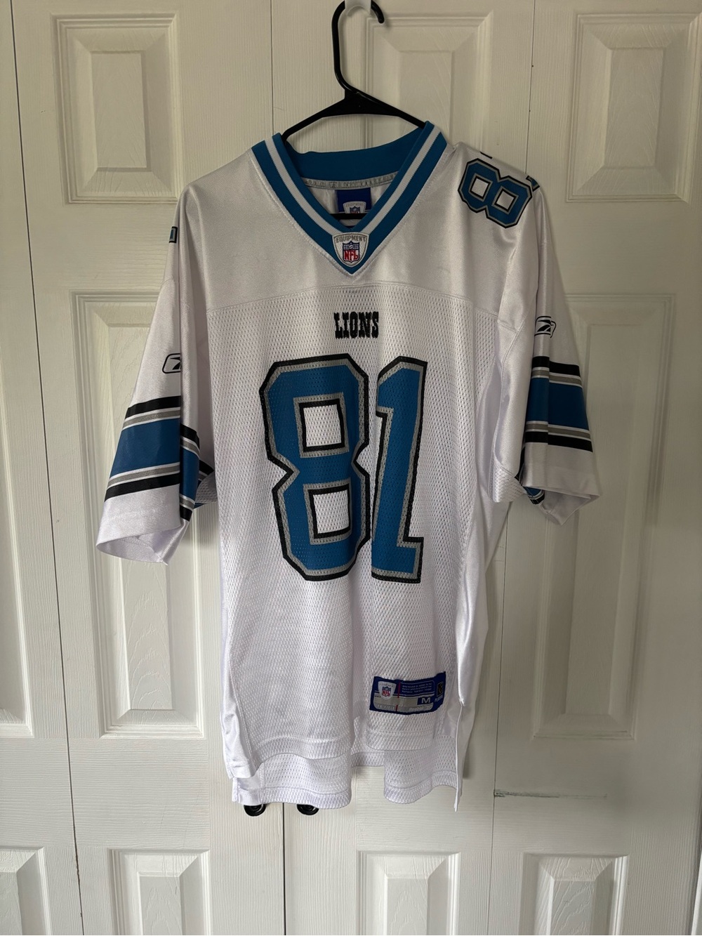 Reebok Detroit Lions Calvin Johnson #81 Jersey Medium